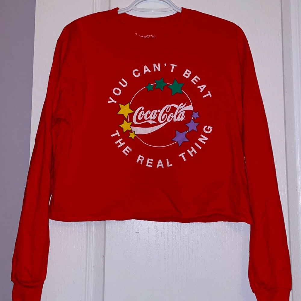 Coca Cola Cropped Shirt